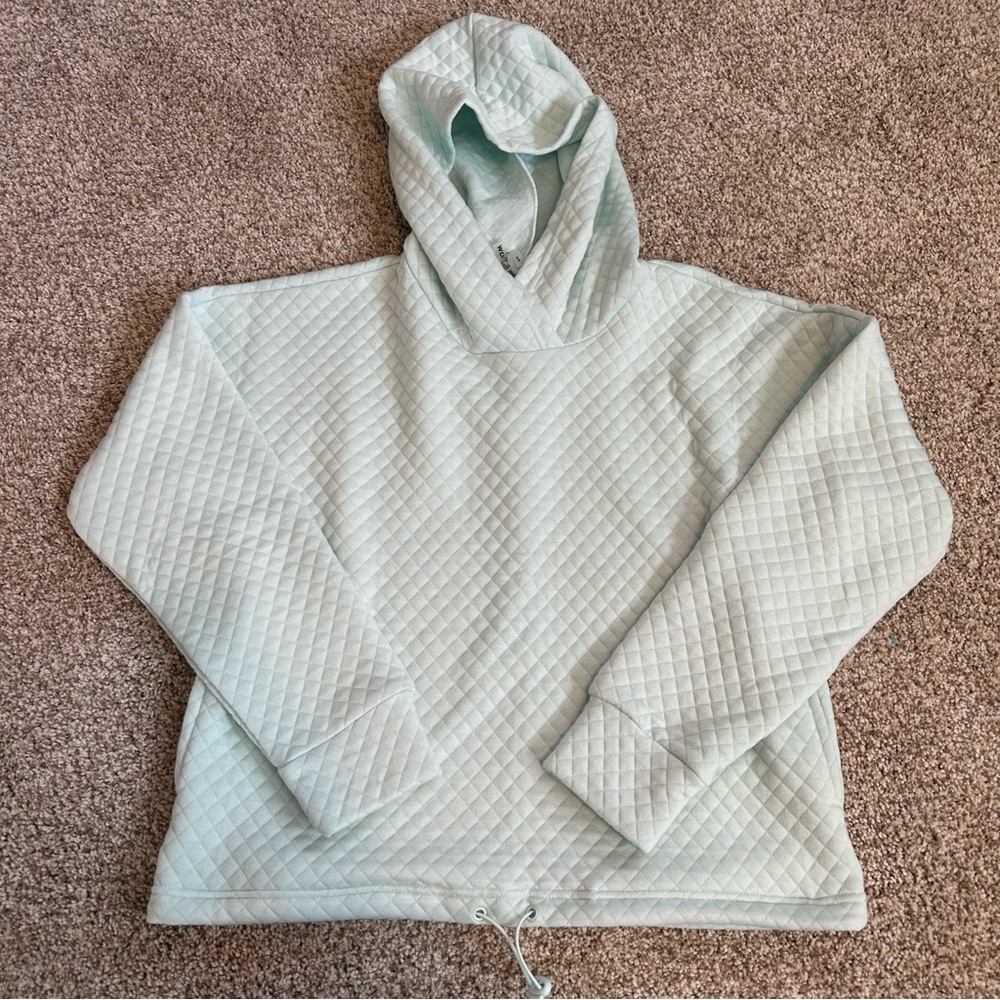 Mint green hoodie
